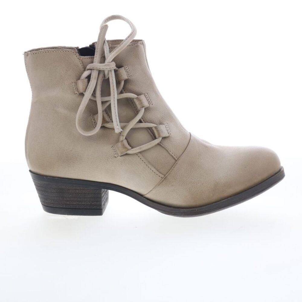 Miz Mooz Womens Baxter Gray Boots (NWT)
